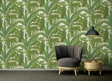 Load image into Gallery viewer, Versace Palm leaf wallpaper - 962405
