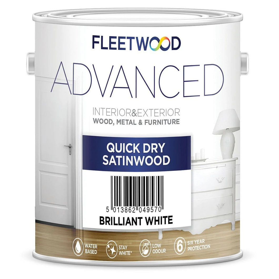 Fleetwood 2.5L Litre Advanced Satinwood
