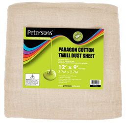 Petersons Paragon Cotton Twill Dust Sheet 12ft x 9ft