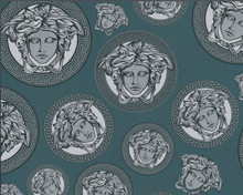 Load image into Gallery viewer, Versace Medusa Head Logo Wallpaper - 386111